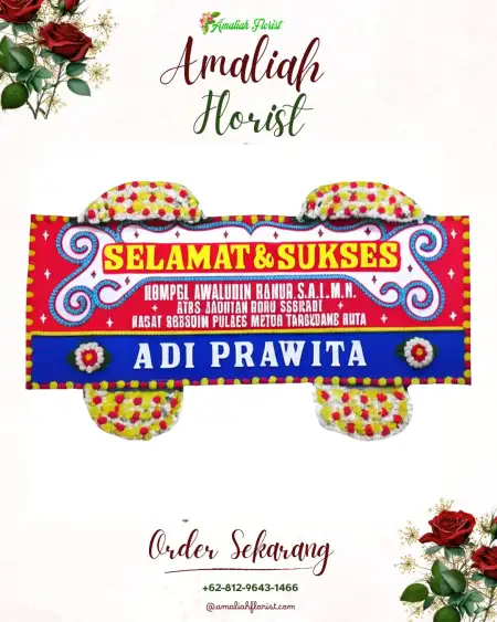 Papan Bunga Ucapan Selamat Pohsangit Kidul